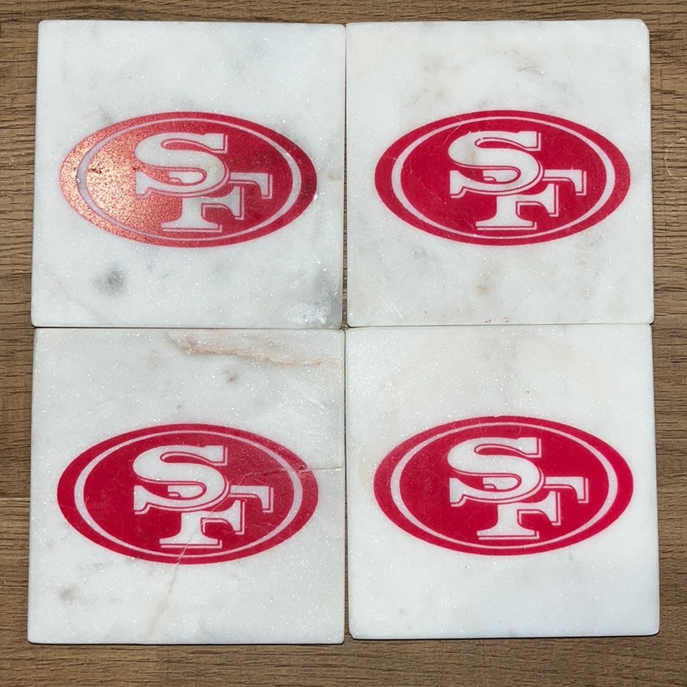 San Francisco 49ers Coasters (Set of 4)
